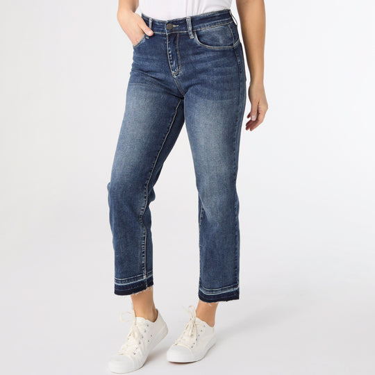 EverStretch Straight Leg Crop - Medium Denim banner